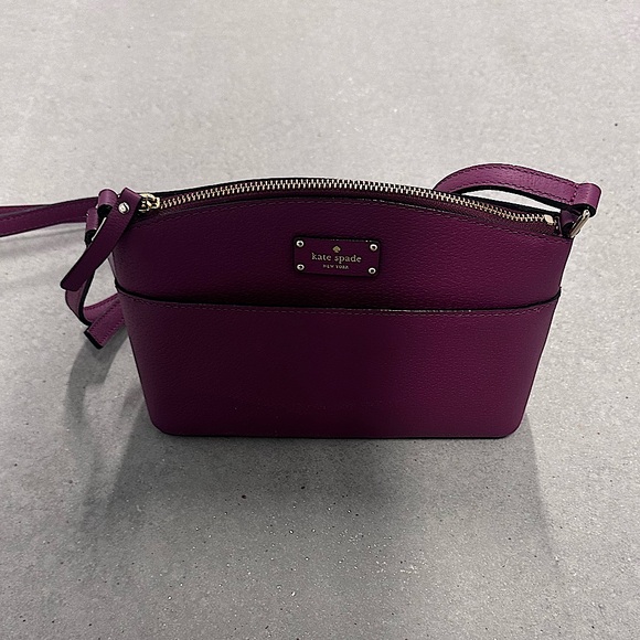 Kate Spade, Grove Street Millie Leather Crossbody, Rioja - Picture 1 of 11